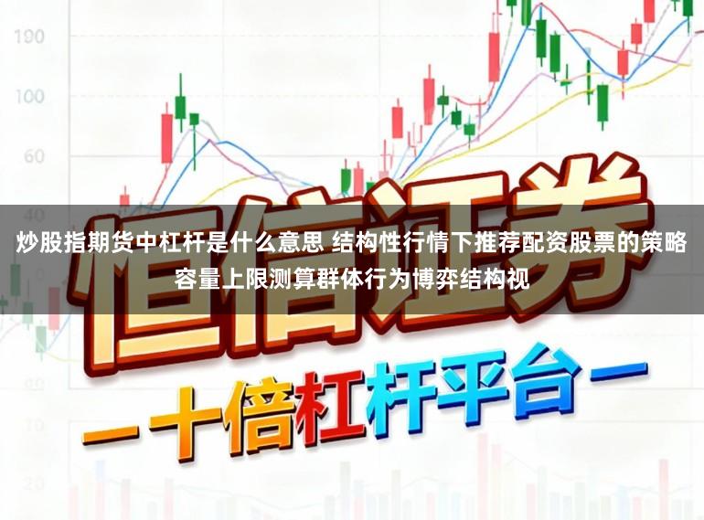 炒股指期货中杠杆是什么意思 结构性行情下推荐配资股票的策略容量上限测算群体行为博弈结构视