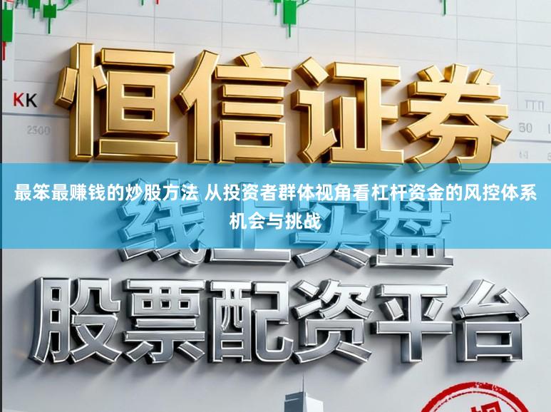 最笨最赚钱的炒股方法 从投资者群体视角看杠杆资金的风控体系机会与挑战